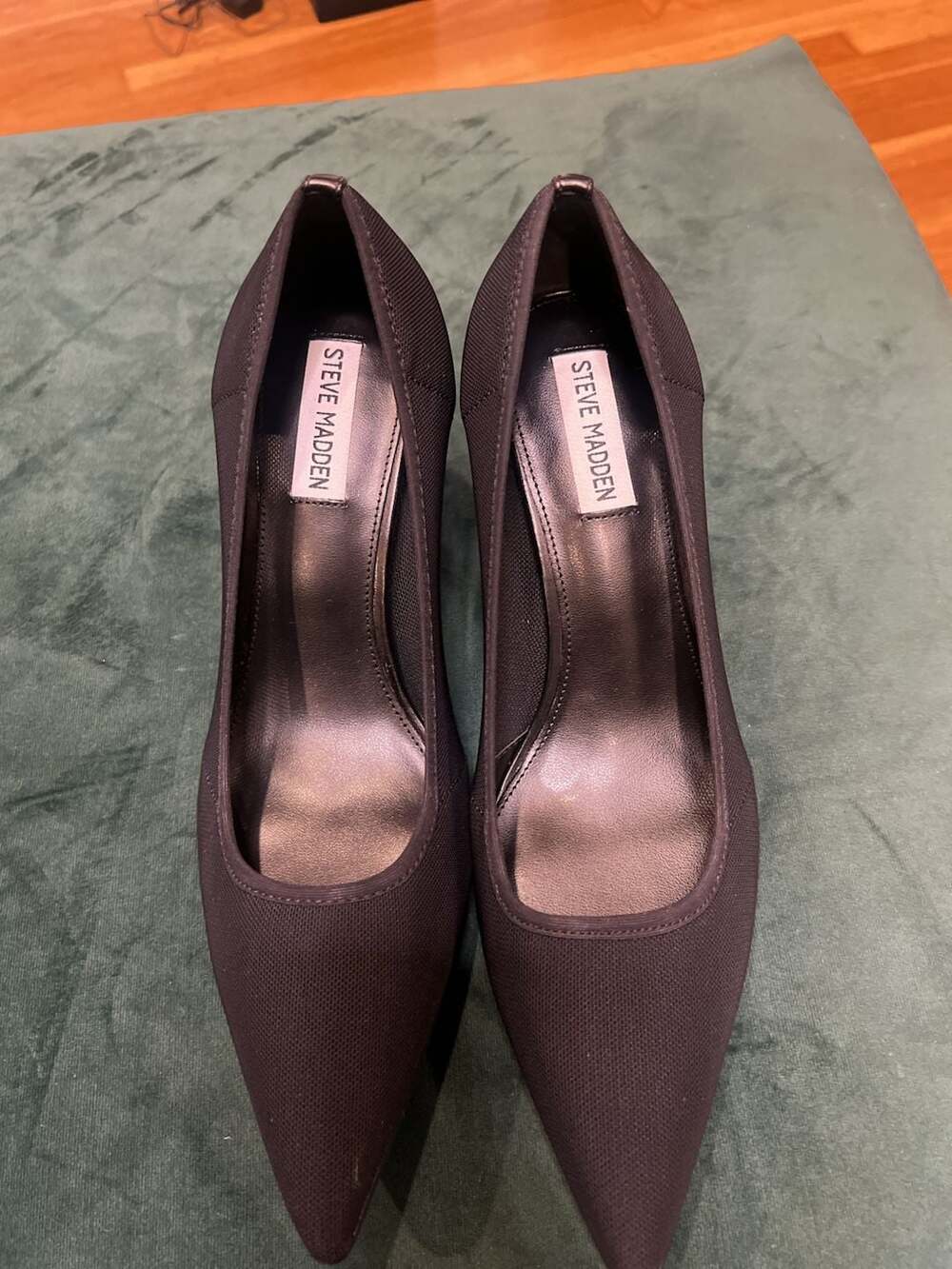 Womens Steve Madden Pointed Toe Block Heel Pumps, Burgundy - .com,